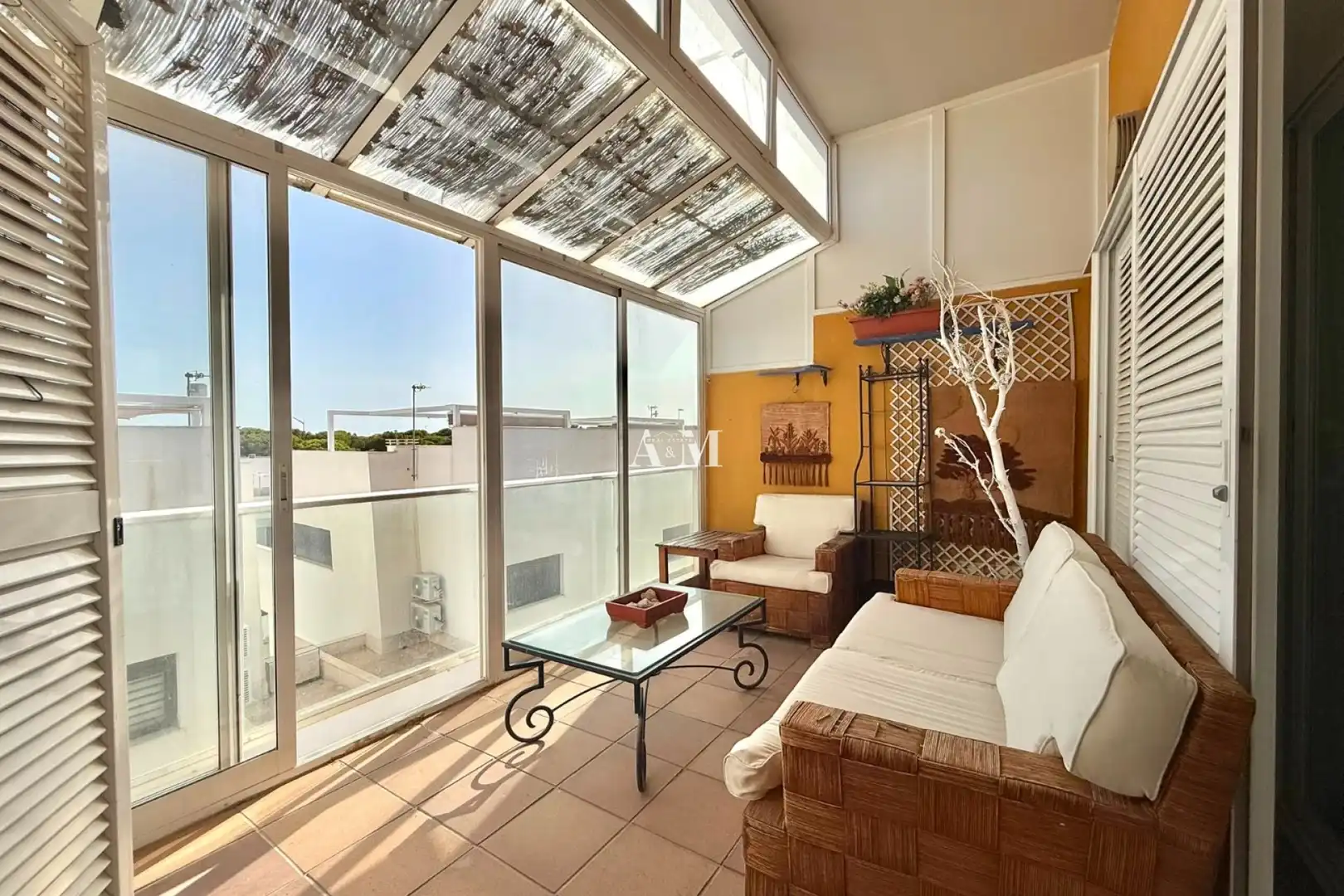 Terrasse von Wohnung zur Miete in San Javier mit Heizung, Terrasse und Schwimmbad