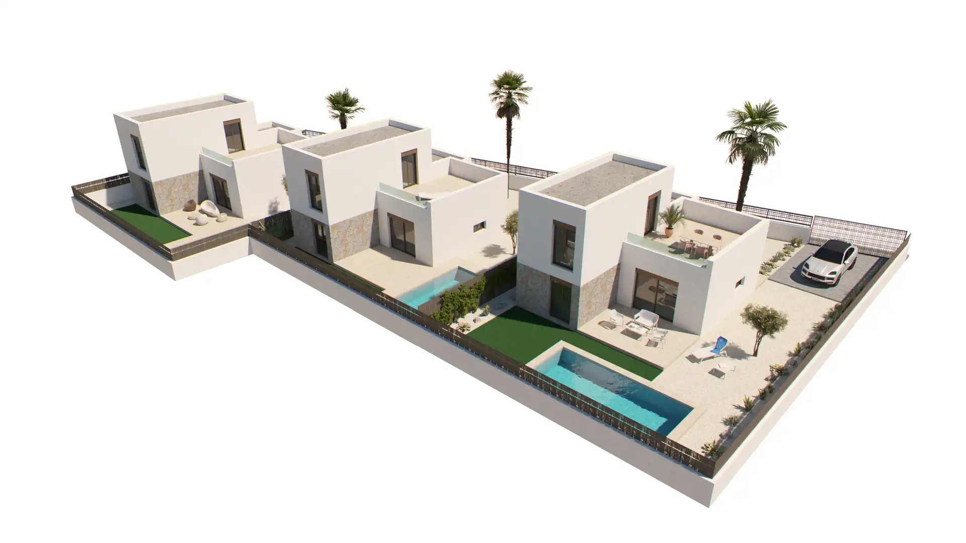 Villa neuf à vendre à C. Rojales
