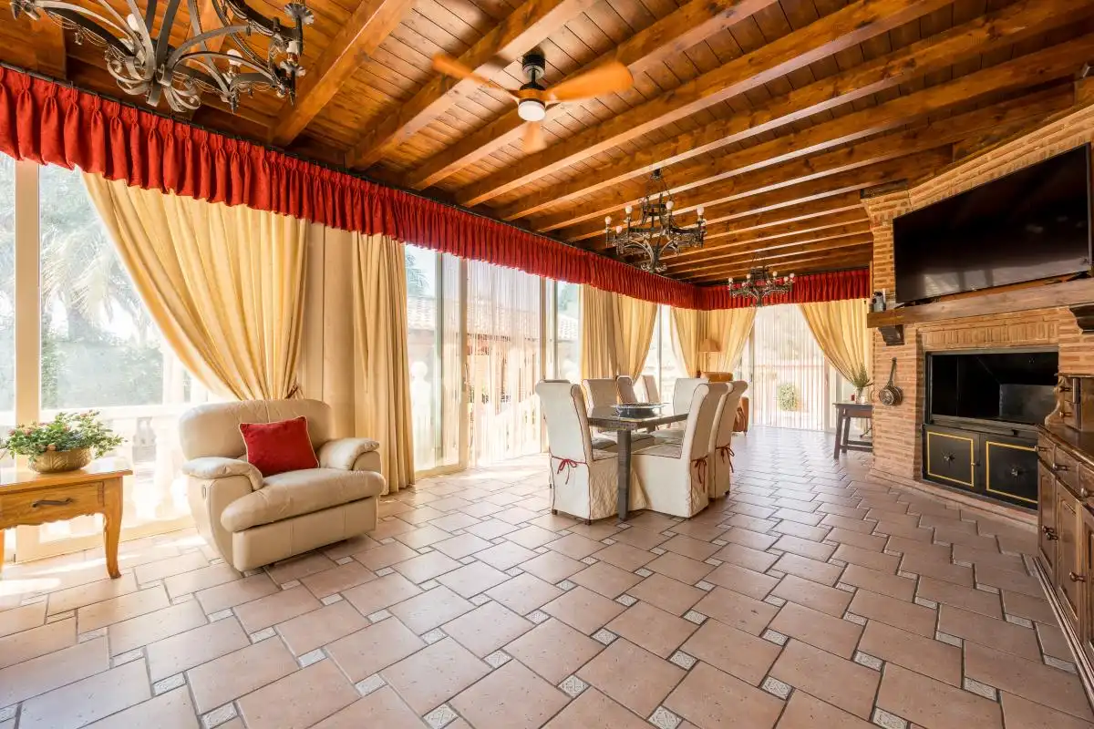 Terrassa de Casa o xalet en venda en Elche / Elx amb Aire condicionat, Calefacció i Jardí privat