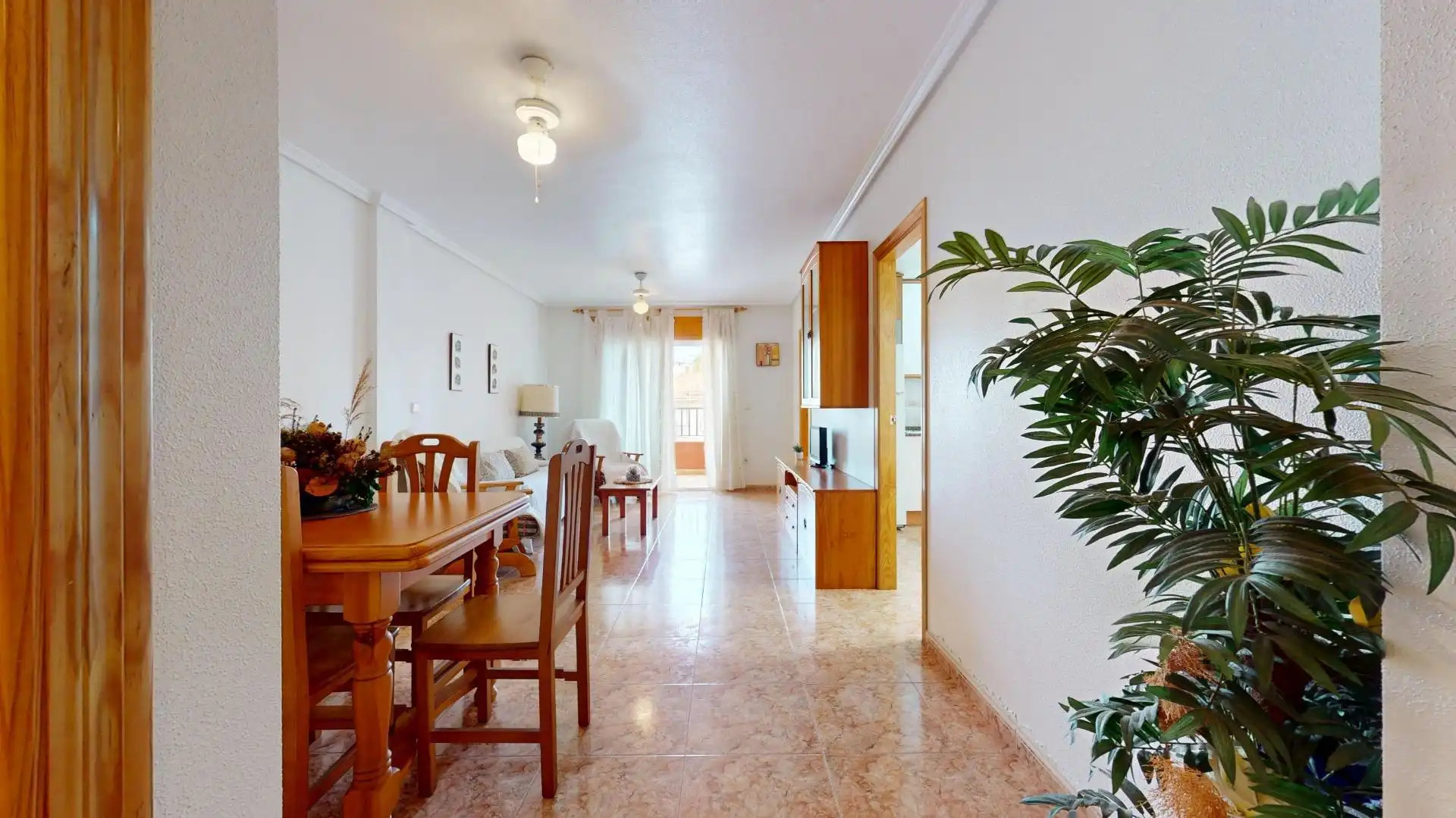 Comedor de Apartamento en venta en San Pedro del Pinatar con Terraza, Amueblado y Balcón