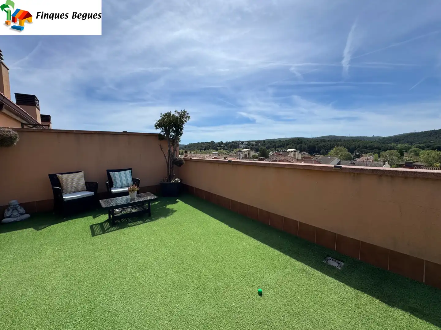 Terraza de Dúplex en venta en Begues con Calefacción, Parquet y Terraza