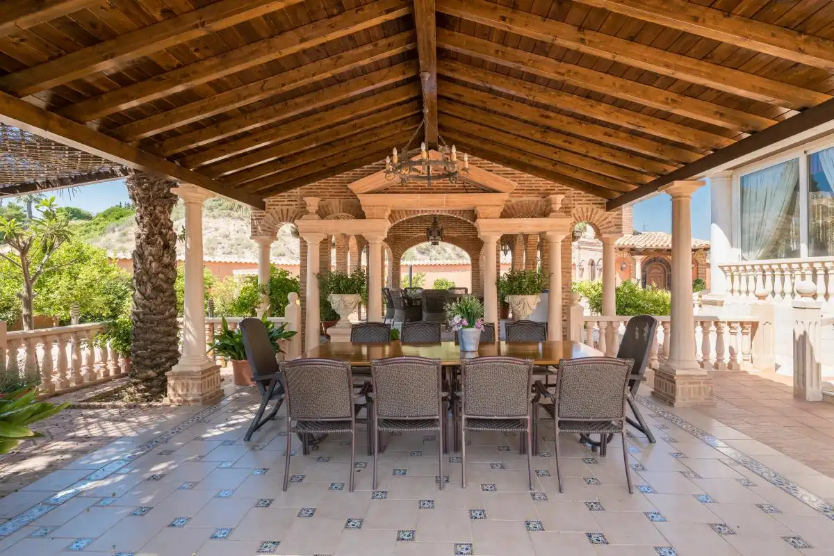 Terrassa de Casa o xalet en venda en Elche / Elx amb Aire condicionat, Calefacció i Jardí privat