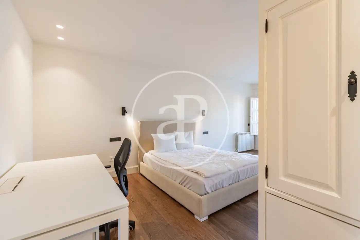 Bedroom of Houses for rent in Madrid  with Air Conditioner, Heating and Private garden