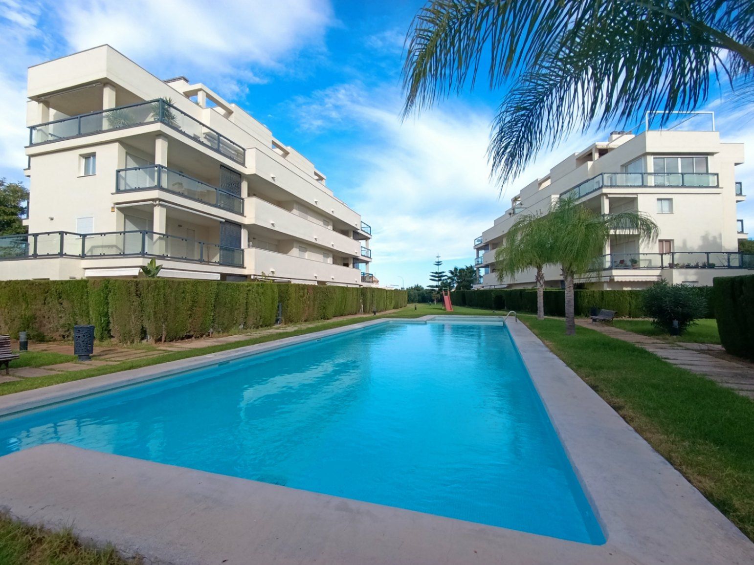 Swimming pool of Apartment for sale in Dénia  with Air Conditioner, Heating and Terrace