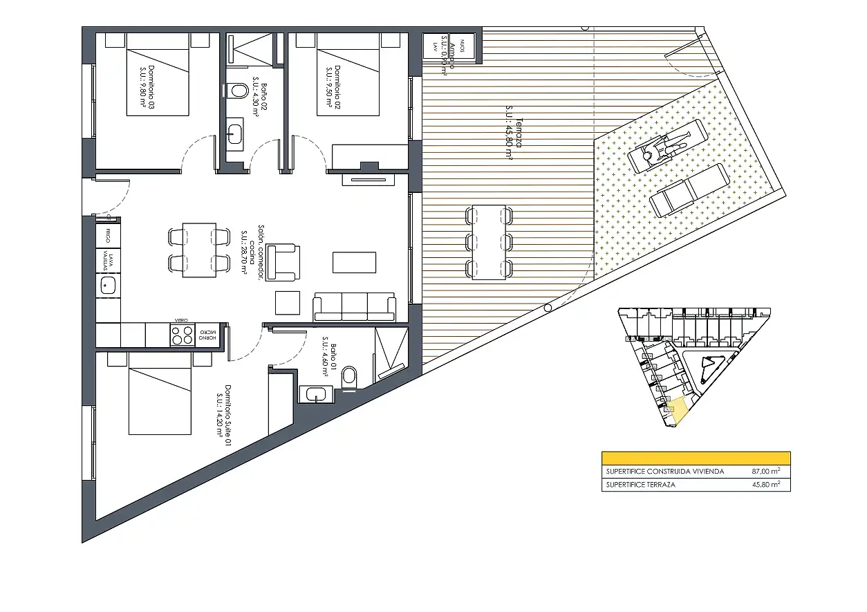 Apartment mit Terrasse zum Verkauf in San Fulgencio, imagen 15