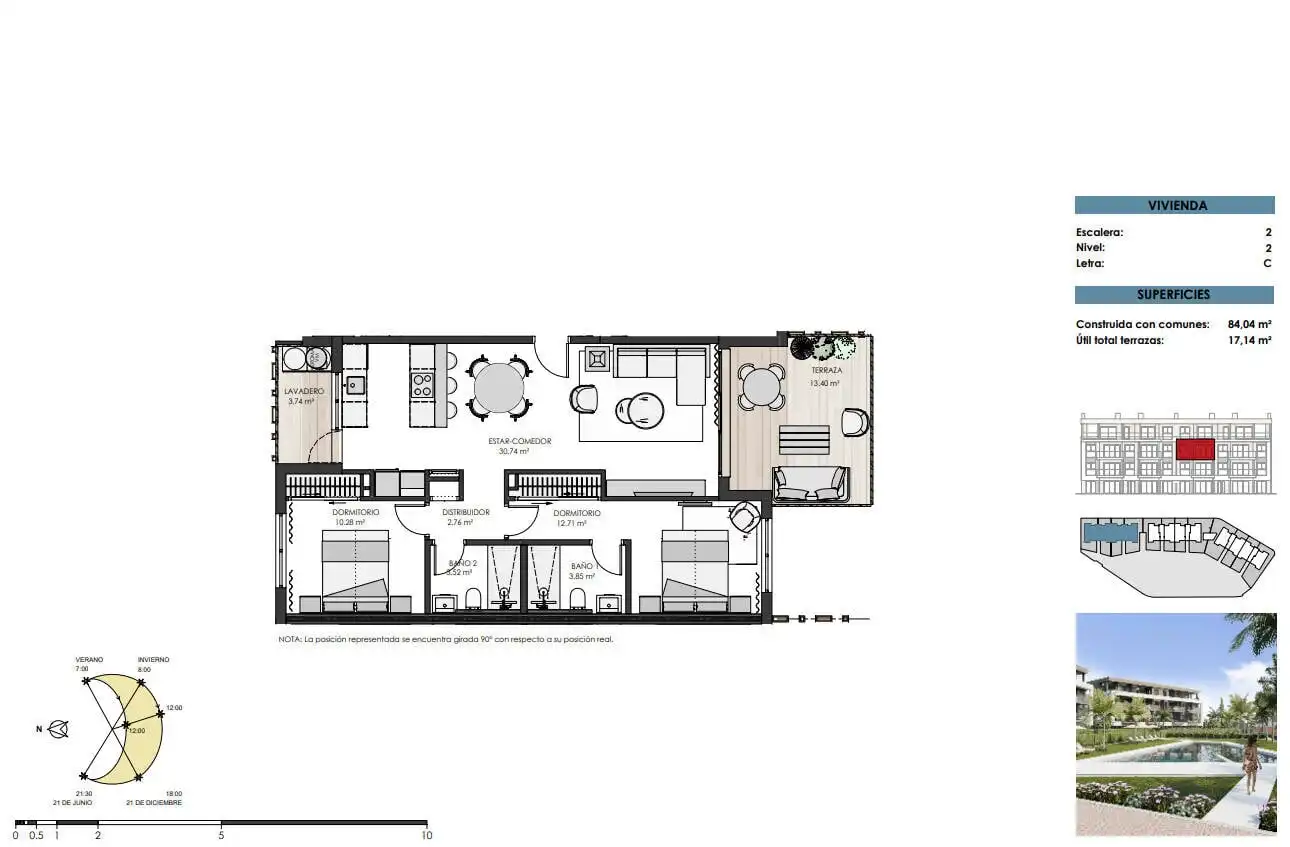 Apartment with terrace for sale in Mar Menor Golf, imagen 30
