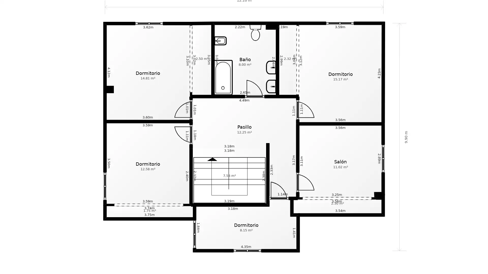 Casa o chalet en venta en Pepino con Aire acondicionado, Calefacción y Jardín privado