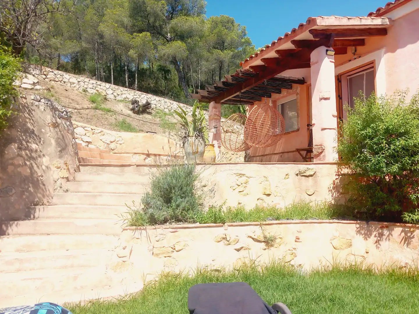 Garten von Haus oder Chalet zum Verkauf in El Castell de Guadalest mit Klimaanlage, Privatgarten und Terrasse