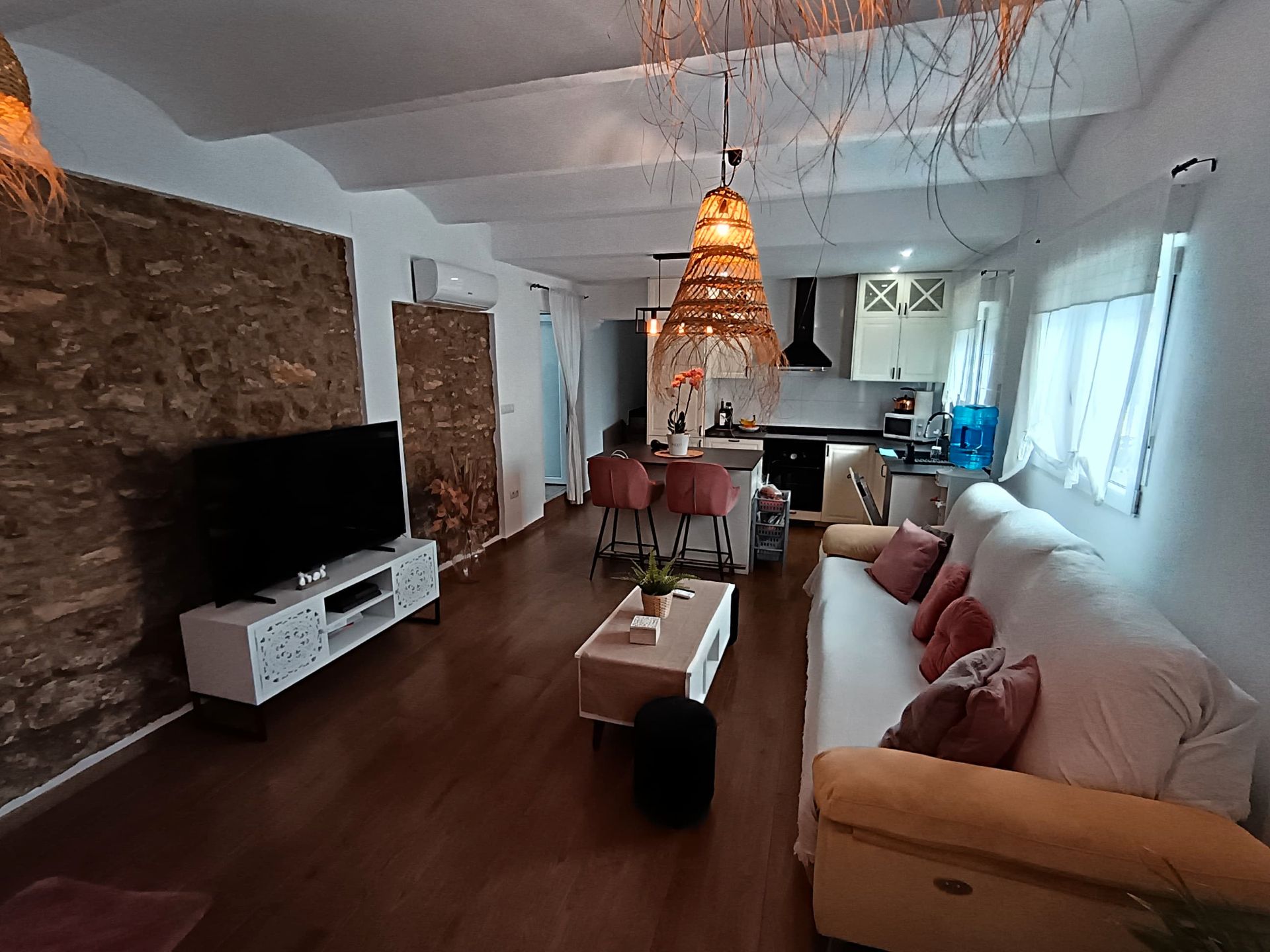 Sala d'estar de Casa o xalet en venda en Benicarló amb Aire condicionat, Calefacció i Terrassa