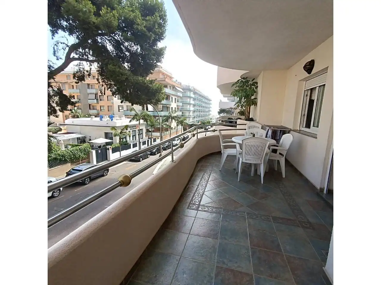 Terrace of Apartments for rent in Benalmádena  with Terrace, Furnished and Alarm