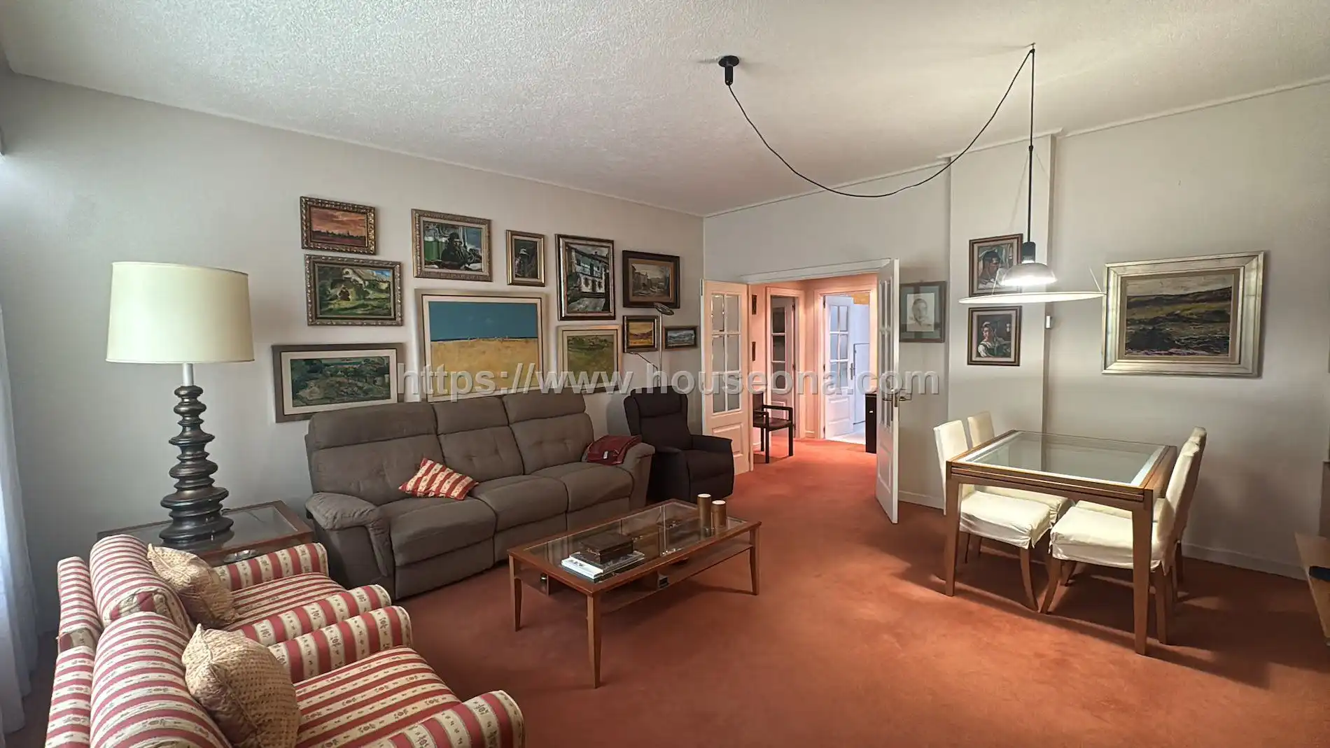 Wohnzimmer von Wohnung zum Verkauf in Bilbao  mit Heizung