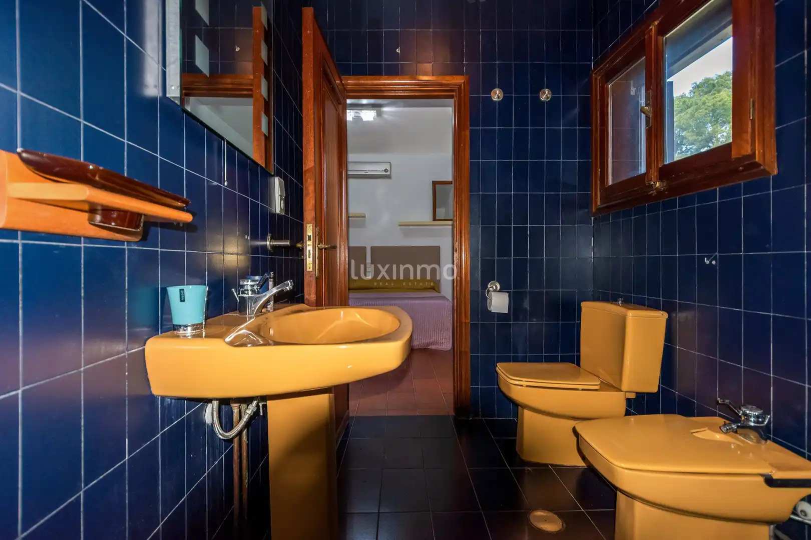 Baño de Casa o chalet en venta en La Nucia con Aire acondicionado, Terraza y Trastero