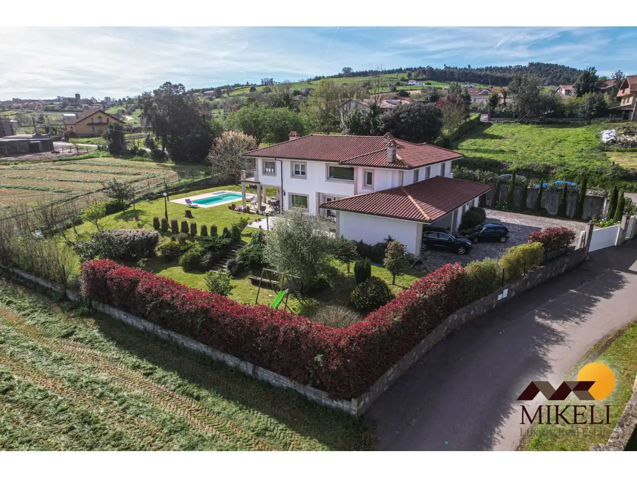 Vista exterior de Casa o chalet en venta en Meruelo con Calefacción, Jardín privado y Terraza