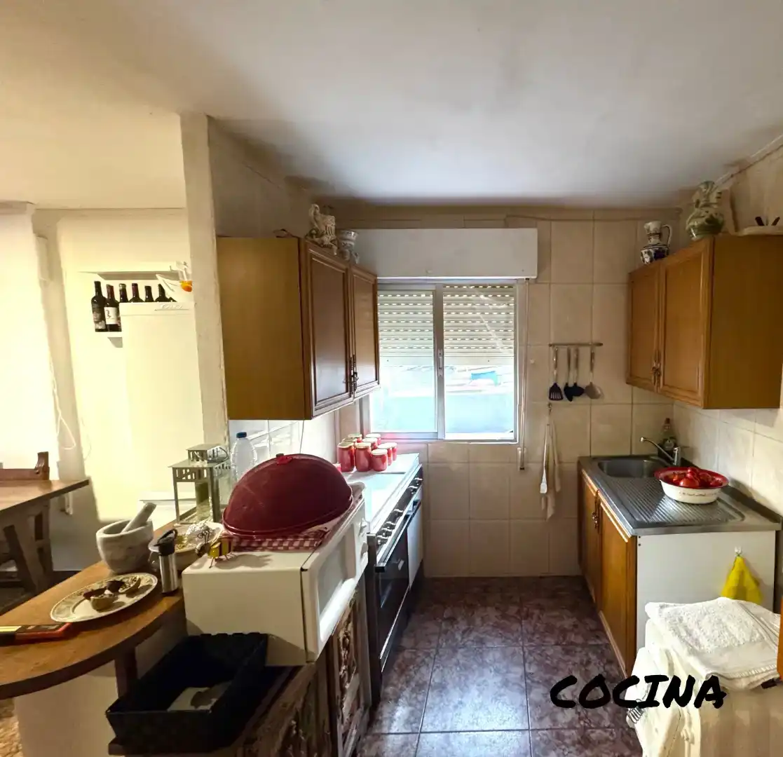 Cocina de Casa o chalet en venta en Sanzoles con Jardín privado, Parquet y Piscina