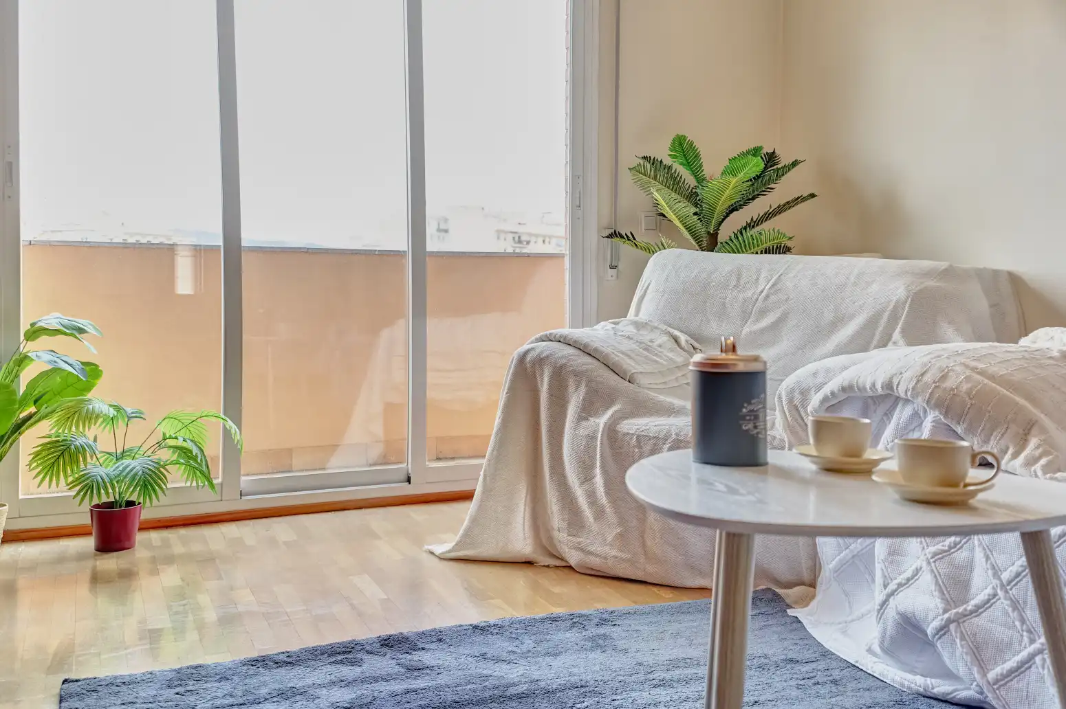 Terraza de Piso en venta en Burlada / Burlata con Calefacción, Parquet y Terraza