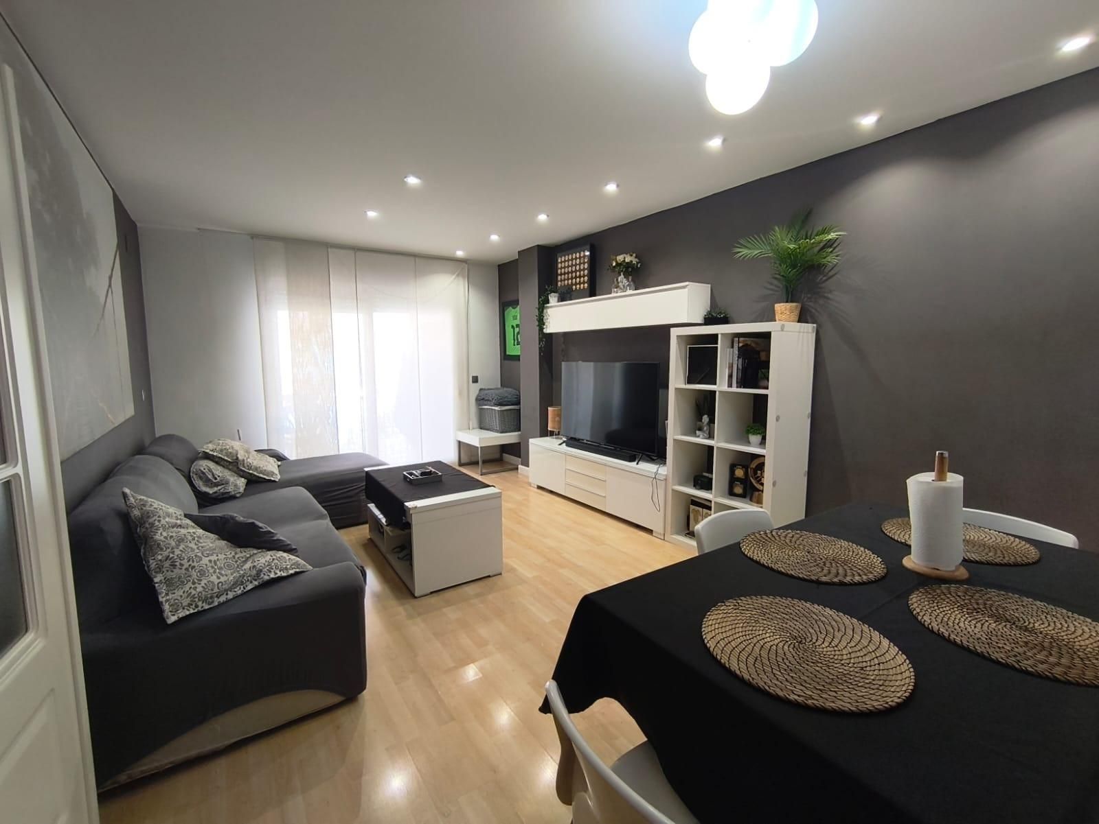 Living room of Flat for sale in Molina de Segura  with Air Conditioner, Private garden and Balcony