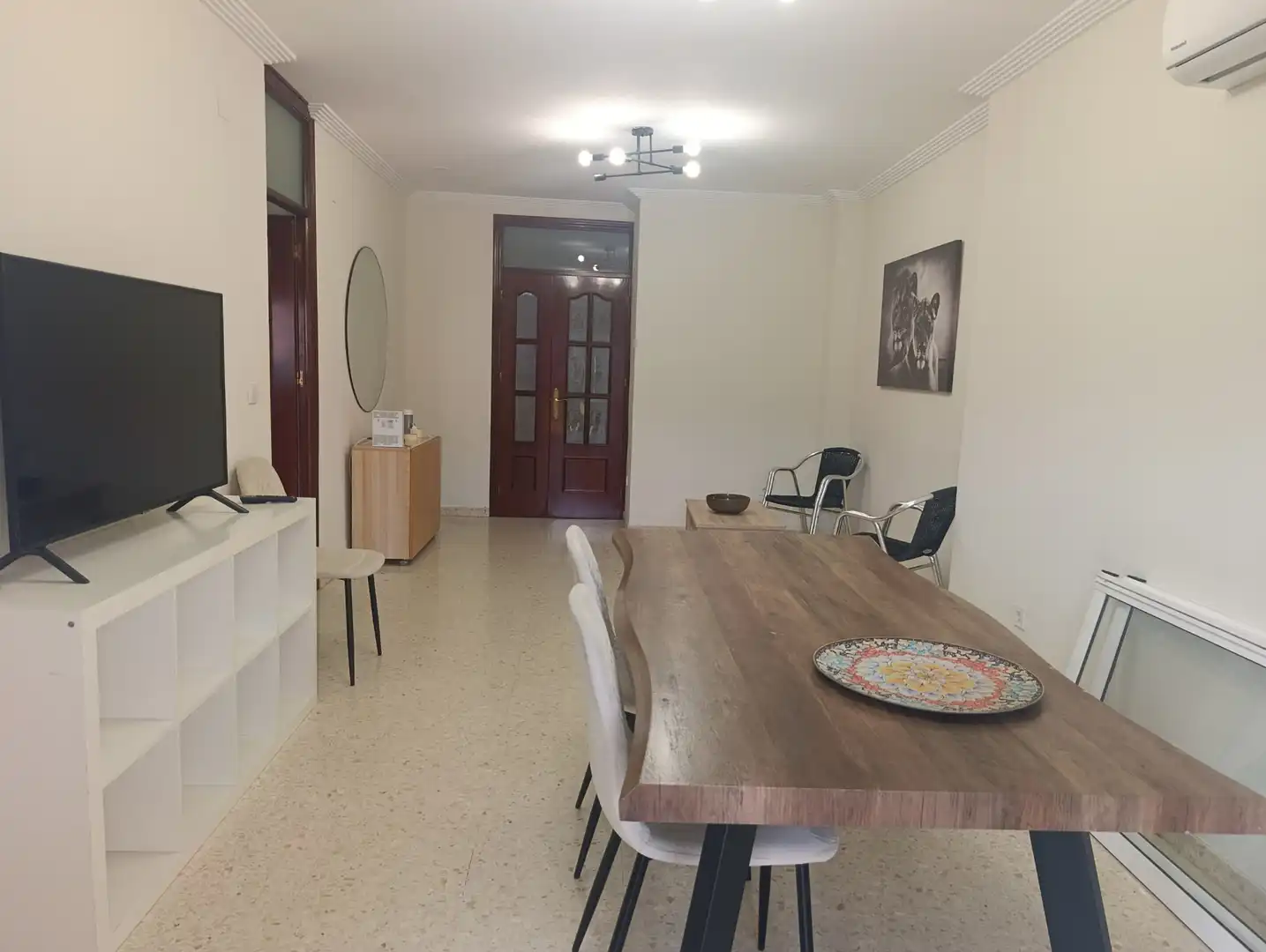Dining room of Flat for rent in Arco Norte - Avda. España