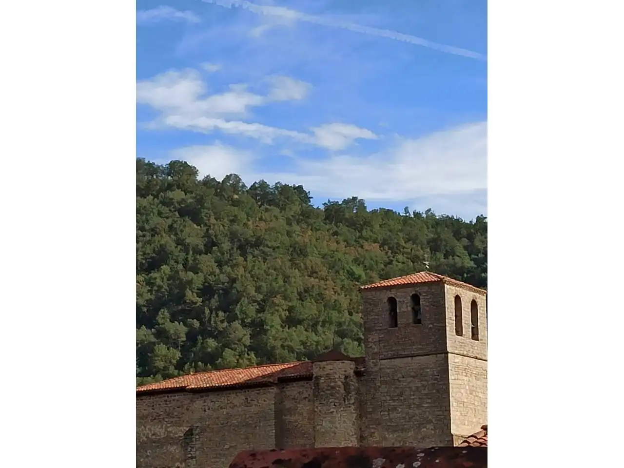 Vista exterior de Casa o xalet en venda en Terroba amb Calefacció, Jardí privat i Moblat