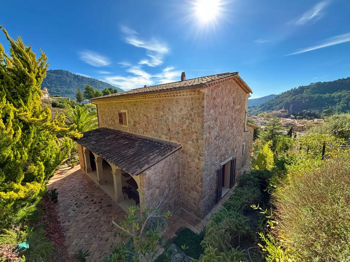 Exterior view of Houses for sale in Valldemossa  with Heating, Private garden and Terrace