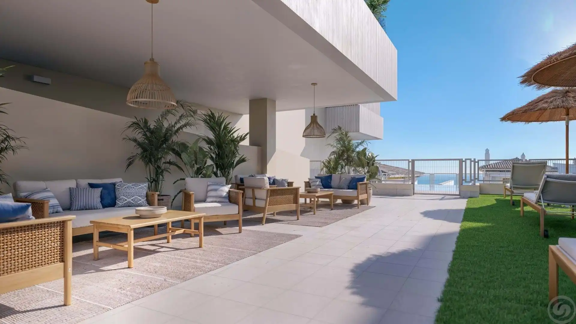 Terrassa de Casa o xalet en venda en Benalmádena amb Aire condicionat, Calefacció i Terrassa