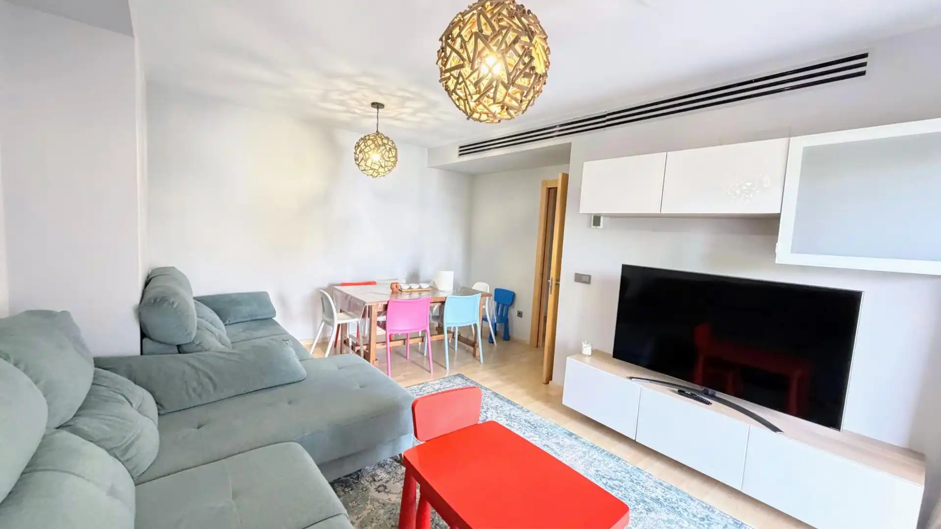 Living room of Flat for rent in El Bajondillo