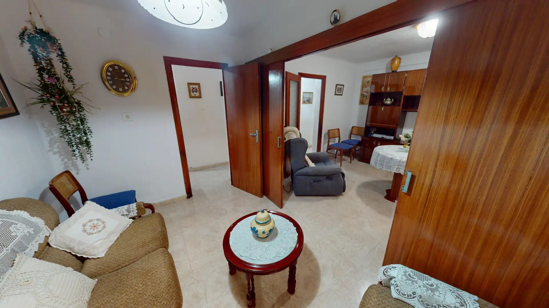Sala de estar de Piso en venta en Alicante / Alacant con Aire acondicionado y Amueblado
