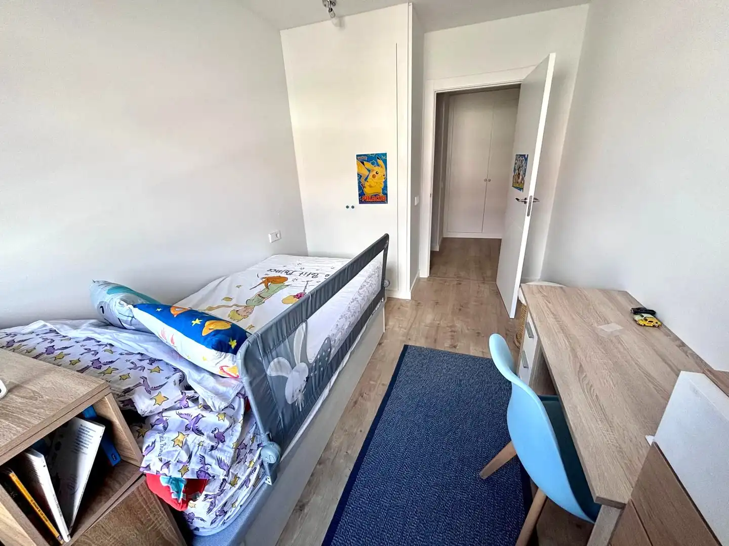 Bedroom of Flat for sale in Gijón   with Heating, Private garden and Parquet flooring