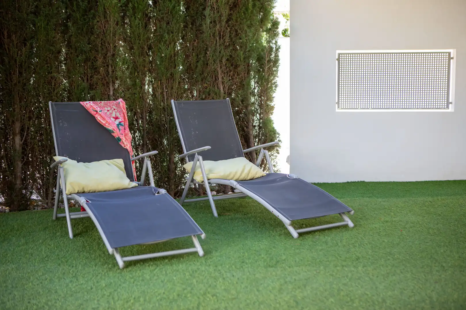 Jardín de Piso de alquiler en Dénia con Aire acondicionado, Calefacción y Jardín privado