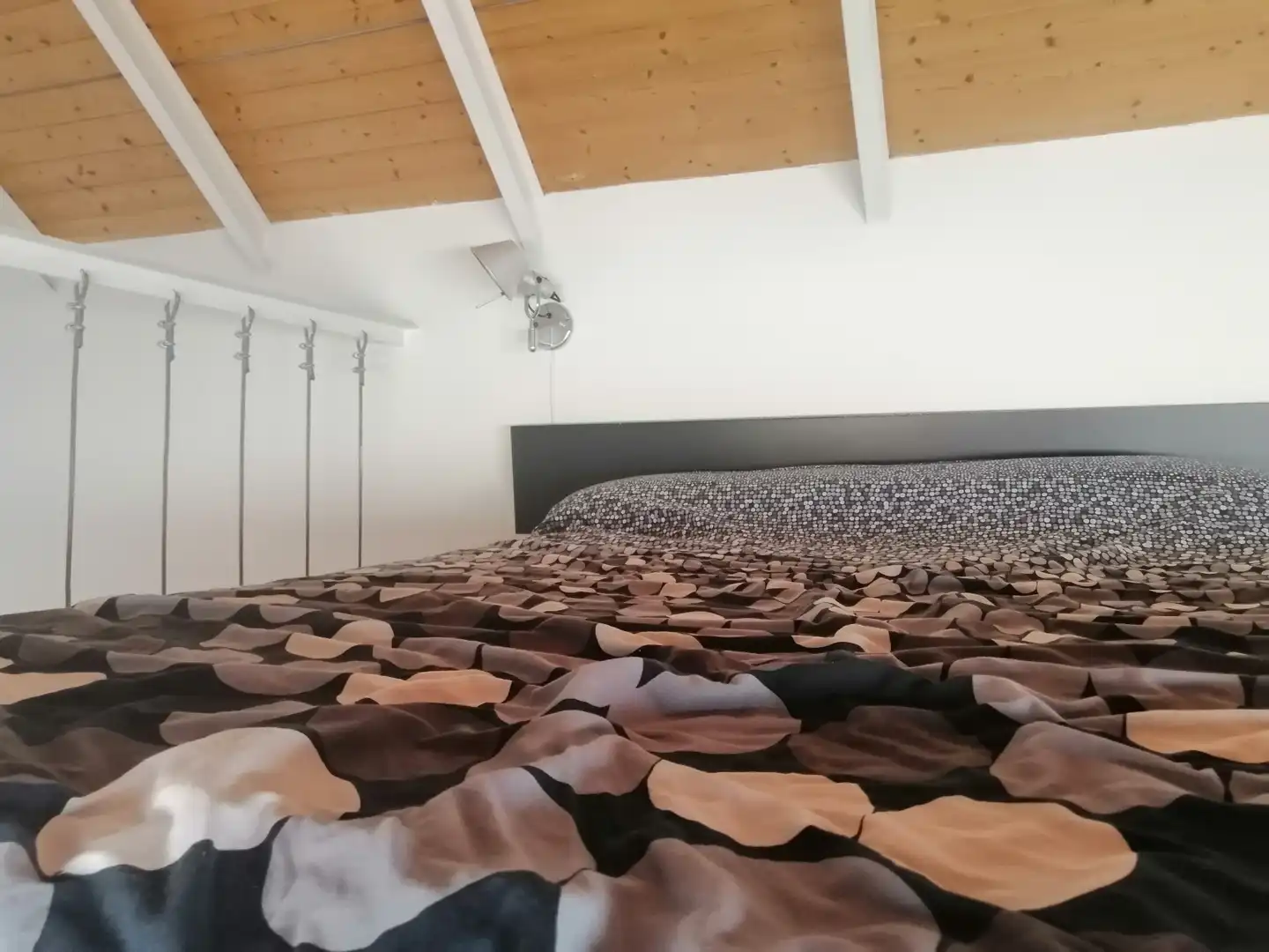 Schlafzimmer von Loft zur Miete in Sevilla mit Klimaanlage, Heizung und Terrasse