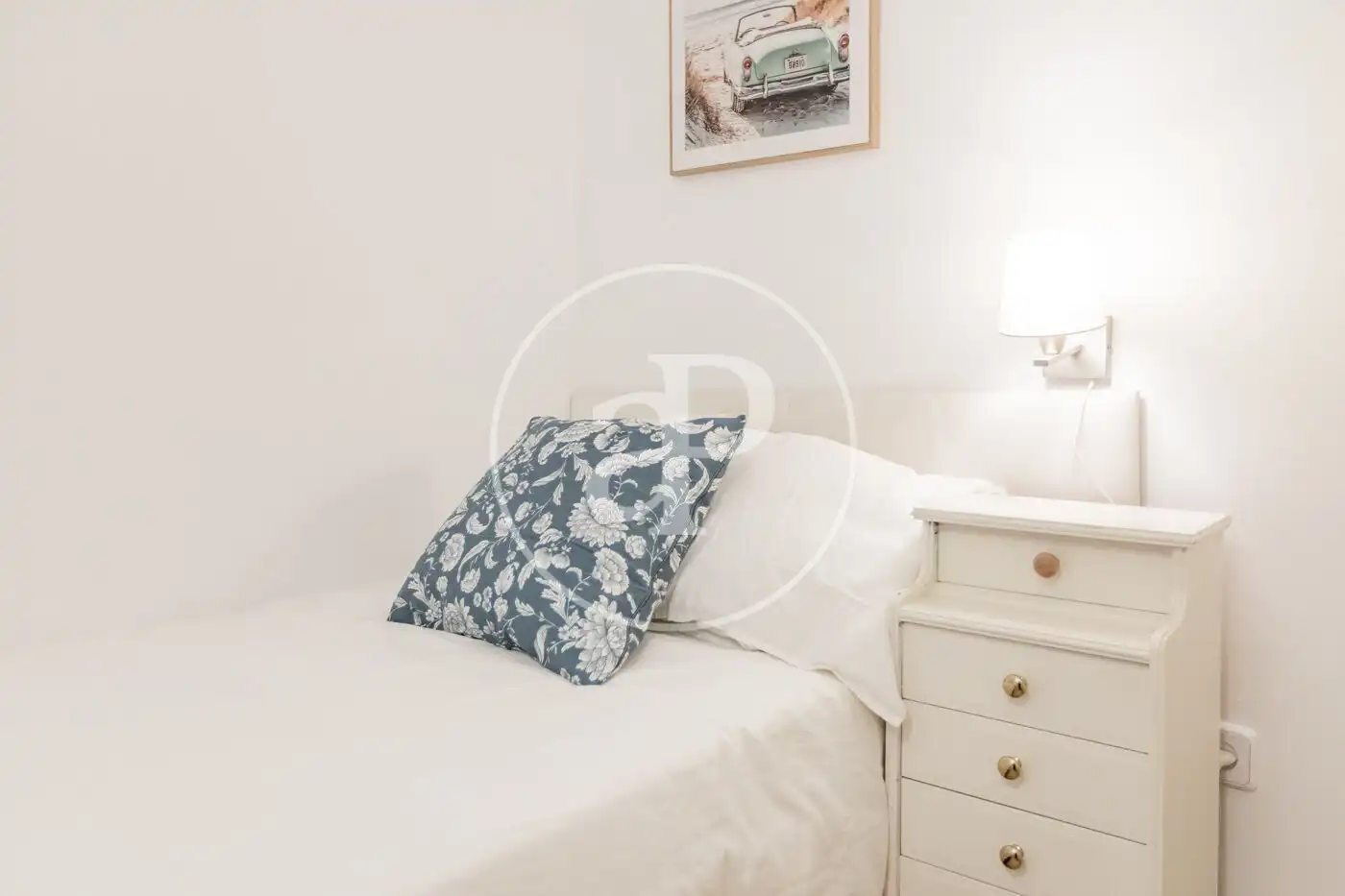 Bedroom of Flat for rent in Madrid  with Heating and Furnished