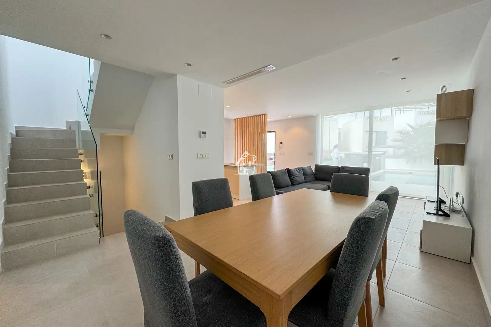 Dining room of Houses for rent in Benijófar  with Air Conditioner, Private garden and Terrace