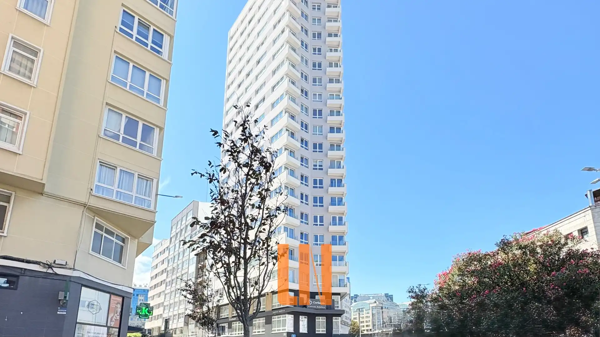 Exterior view of Flat for sale in A Coruña Capital   with Parquet flooring and Balcony