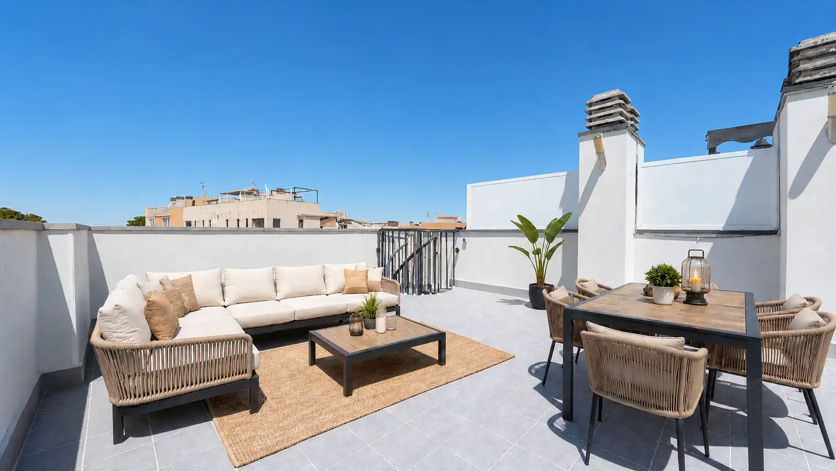 Terraza de Ático en venta en Cunit con Aire acondicionado, Parquet y Terraza
