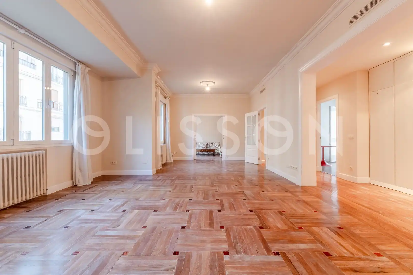 Sala d'estar de Pis en venda en Barrio de Salamanca