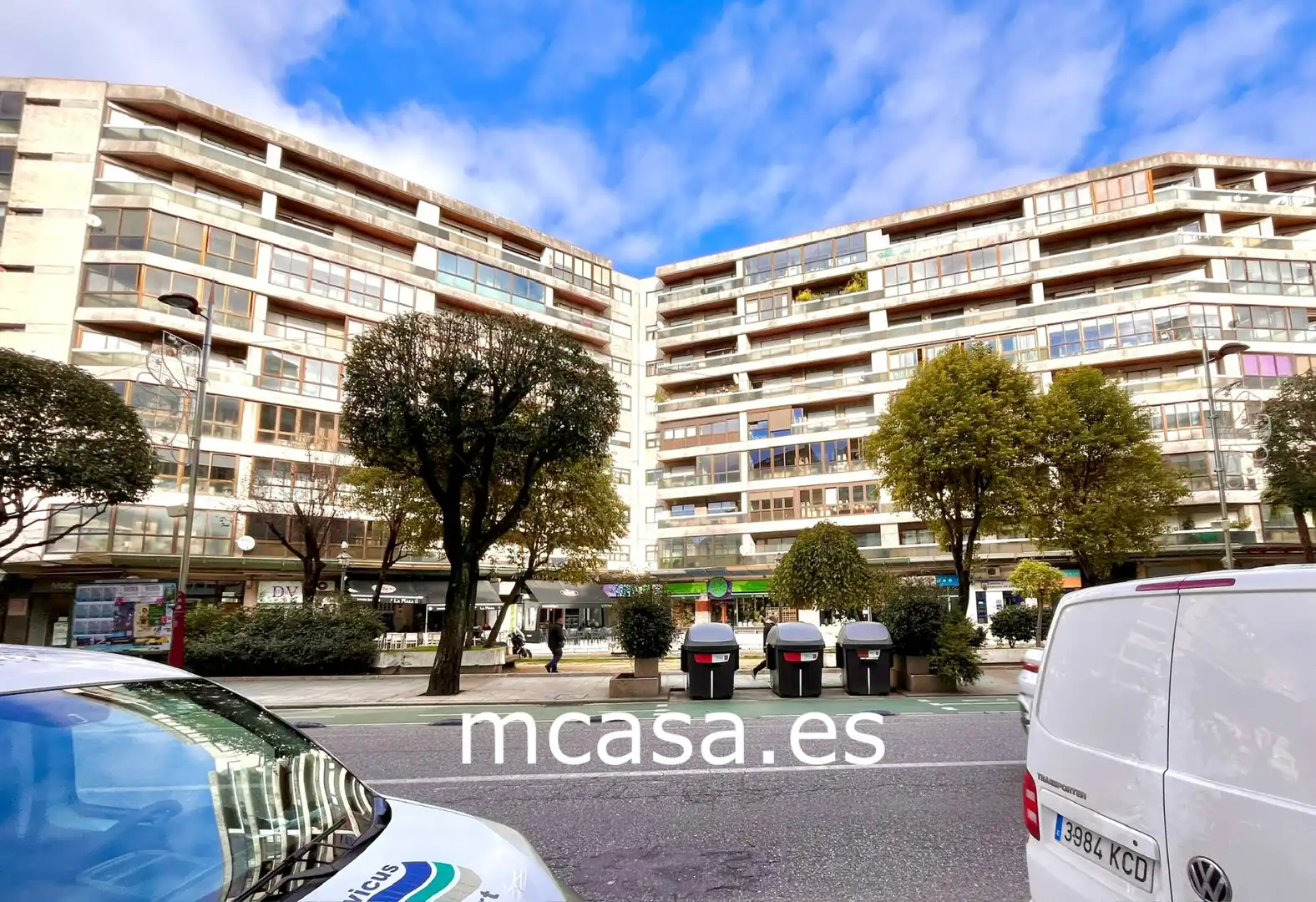 Vista exterior de Pis en venda en Vigo  amb Calefacció, Parquet i Traster