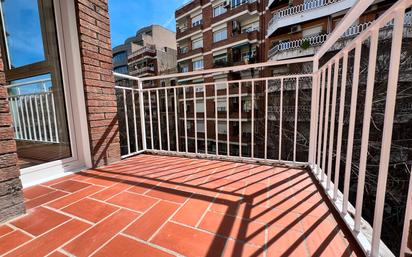 Balcony of Flat for sale in  Barcelona Capital  with Air Conditioner, Heating and Parquet flooring