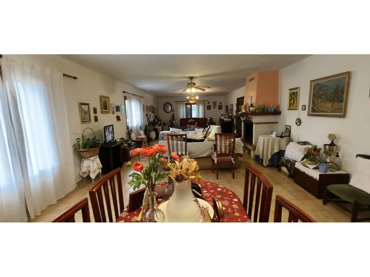 Esszimmer von Haus oder Chalet zum Verkauf in Bunyola mit Privatgarten, Terrasse und Schwimmbad