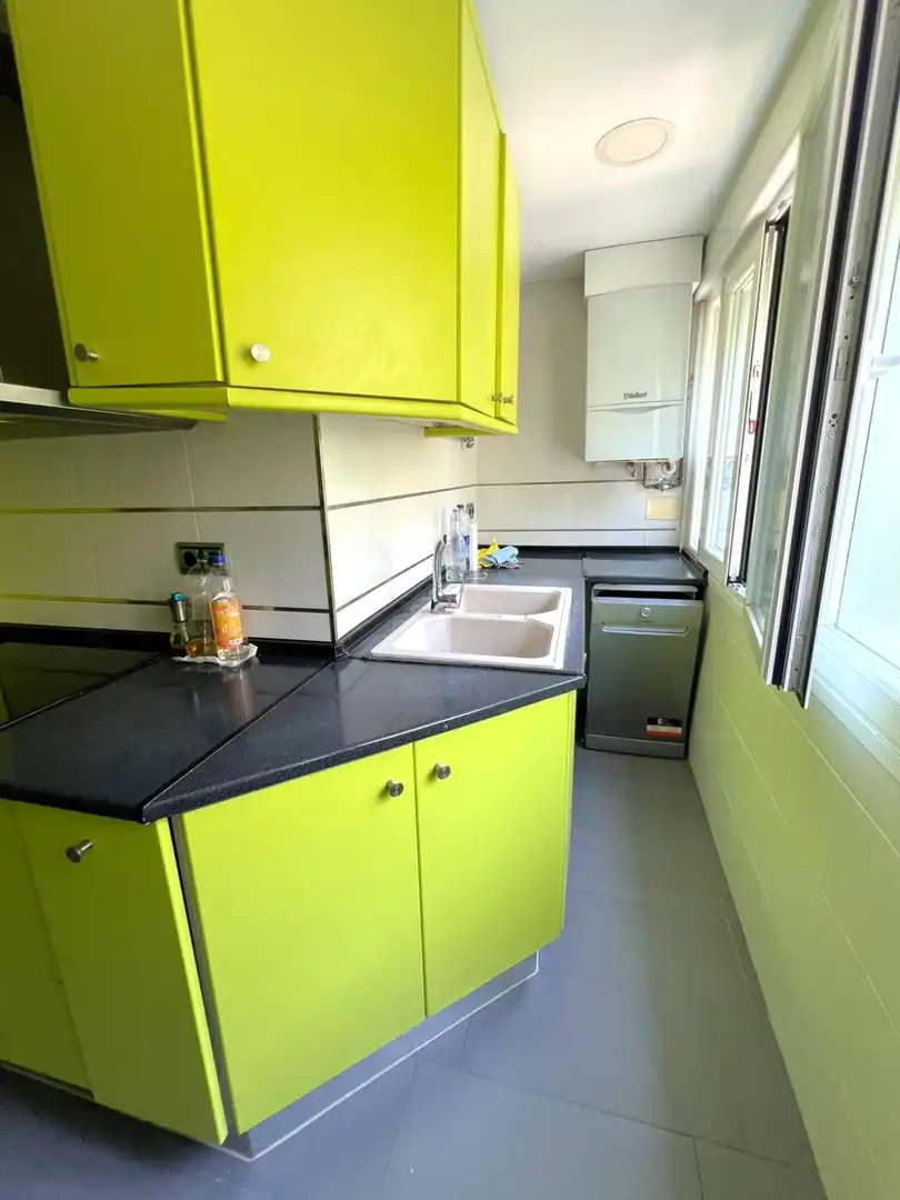 Küche von Wohnung zur Miete in Madrid mit Klimaanlage, Heizung und Möbliert