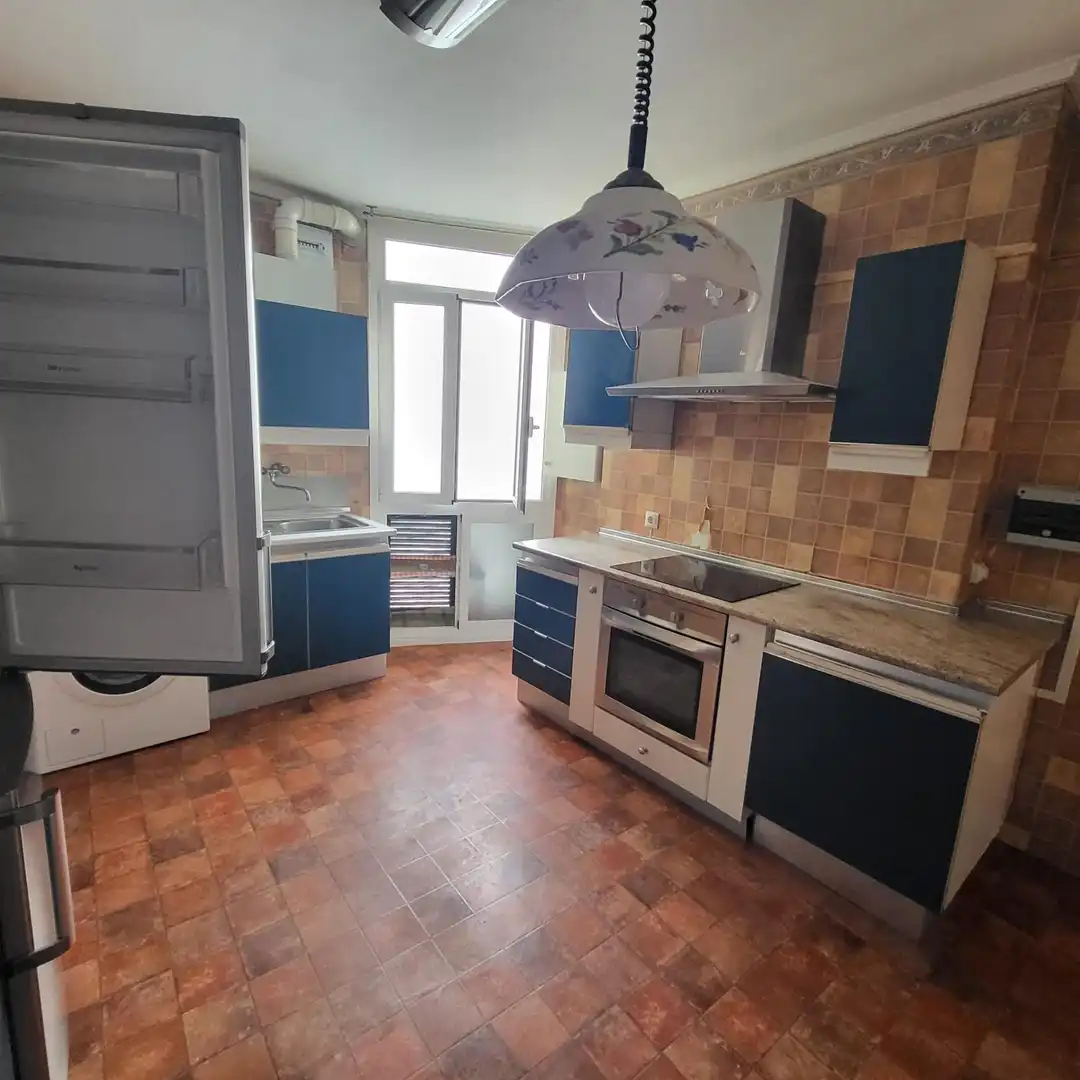 Küche von Wohnung zum Verkauf in Bilbao  mit Heizung und Terrasse