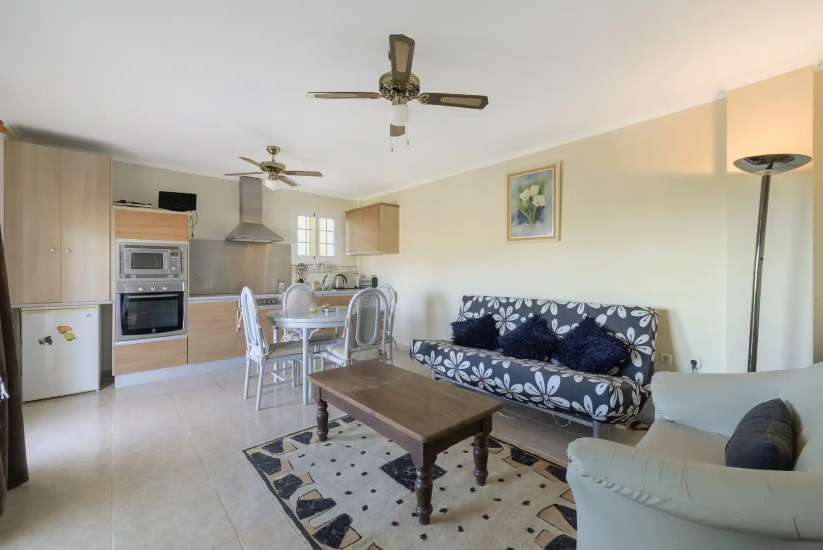 Sala d'estar de Casa o xalet en venda en Mijas amb Aire condicionat, Terrassa i Piscina