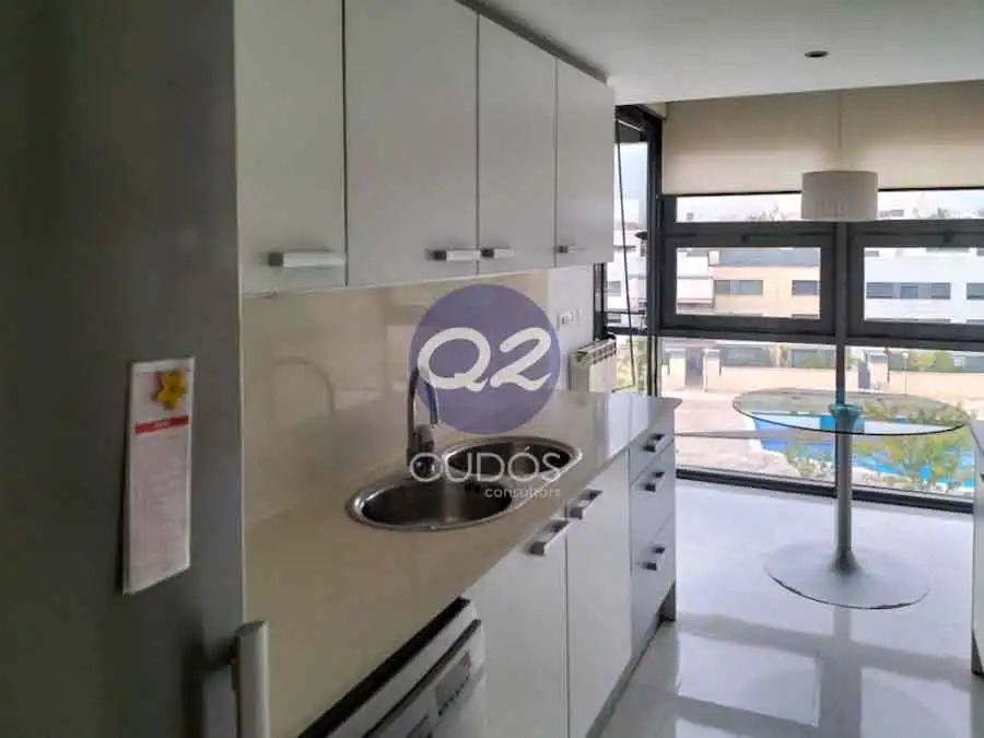 Küche von Wohnung zur Miete in Lleida mit Klimaanlage, Heizung und Parkett