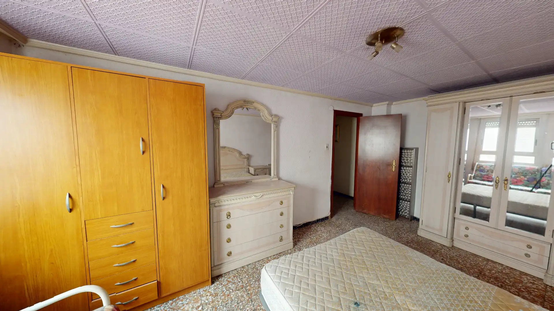 Bedroom of Flat for sale in Elche / Elx  with Furnished
