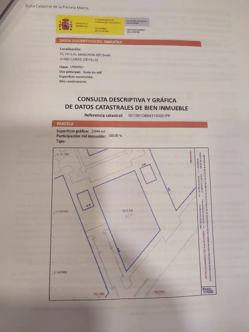 Terreny industrial en venda en Tomares