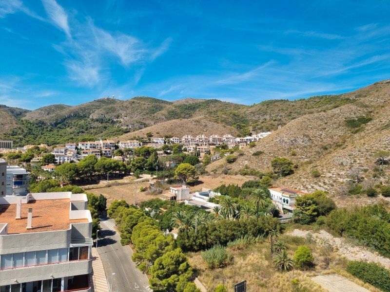 Außenansicht von Wohnungen zum Verkauf in Cullera mit Klimaanlage, Heizung und Terrasse