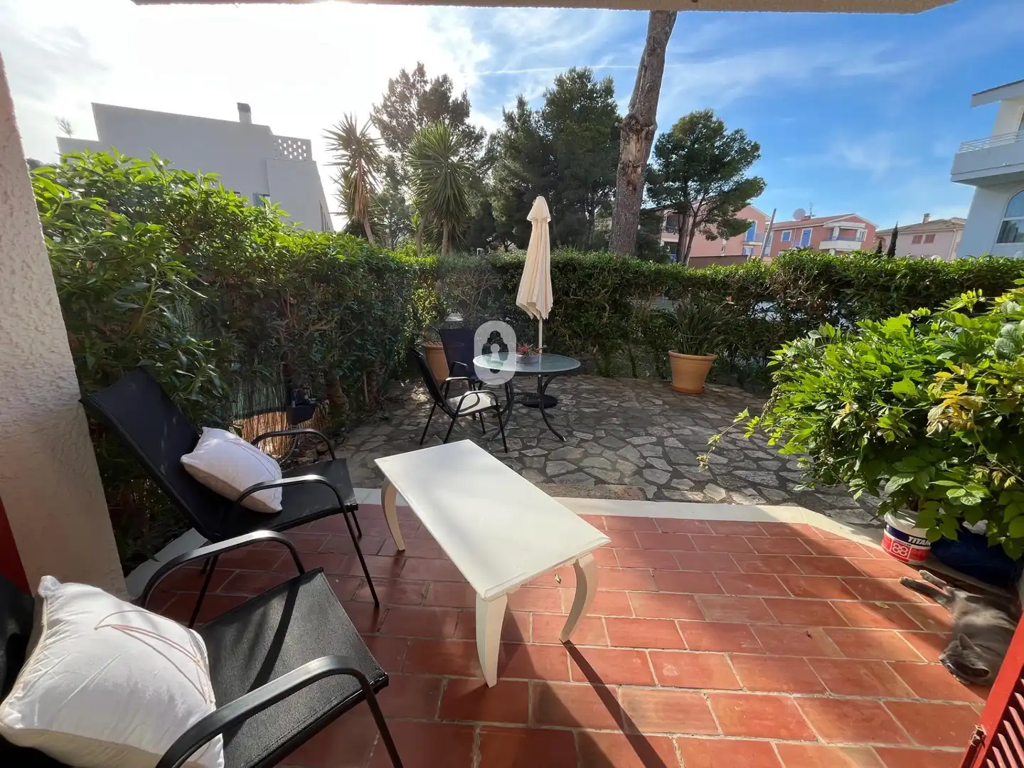 Terraza de Estudio de alquiler en Pollença con Jardín privado, Terraza y Amueblado
