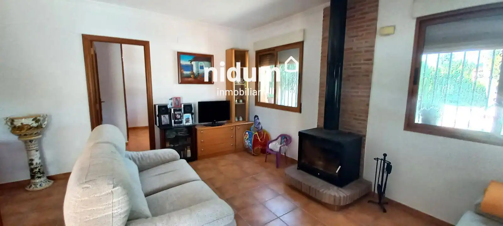 Sala d'estar de Casa o xalet en venda en Xàtiva amb Aire condicionat, Traster i Piscina