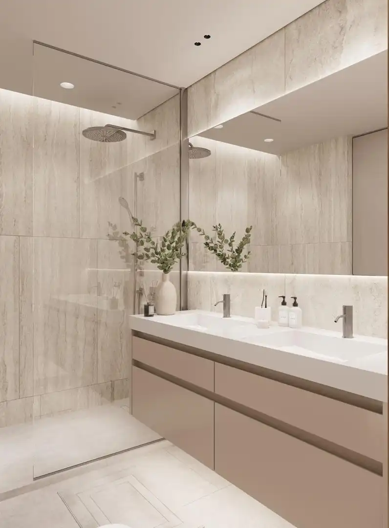 Bathroom of Apartments for sale in Estepona  with Air Conditioner, Heating and Private garden