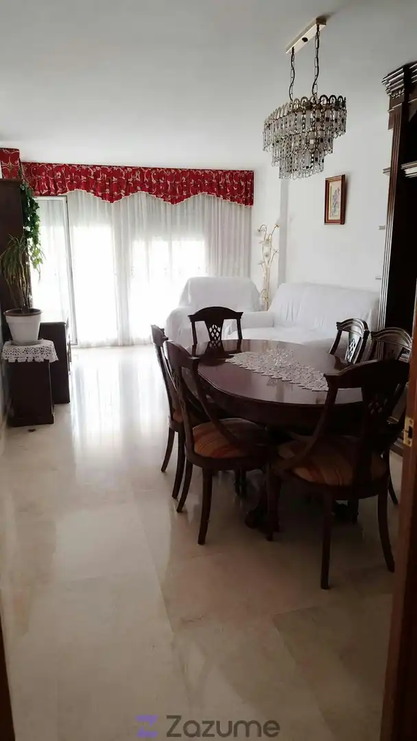 Comedor de Piso de alquiler en Terrassa con Calefacción, Terraza y Amueblado