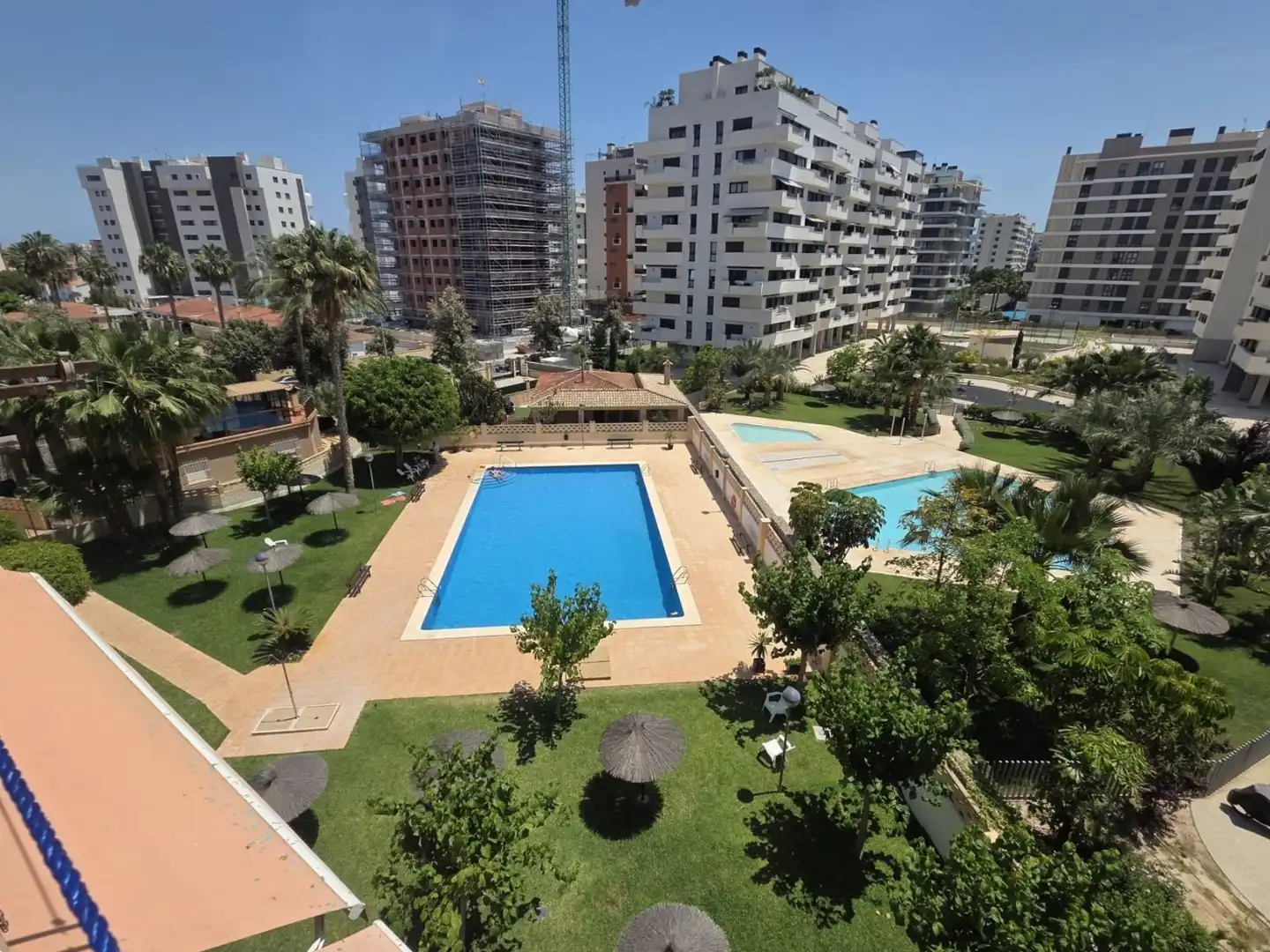 Swimming pool of Study for rent in Alicante / Alacant  with Heating, Terrace and Furnished