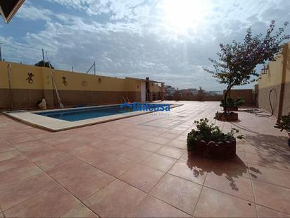 Swimming pool of Single-family semi-detached for sale in Málaga Capital  with Air Conditioner, Terrace and Storage room